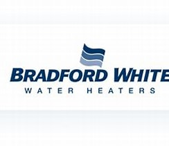 Bradford White water heaters logo, representing trusted plumbing brands used by plumbers for reliable installations and repairs in the Columbus Metro